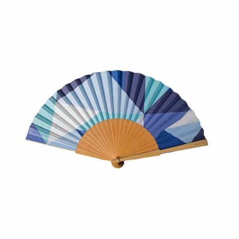 Angulo blue printed fan
