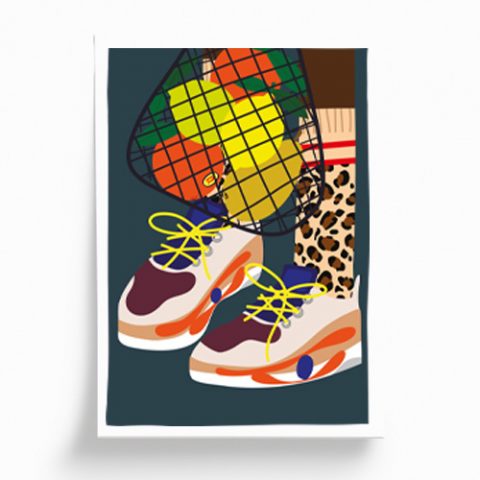 “Shoes” illustration 29,7 x 21 cm